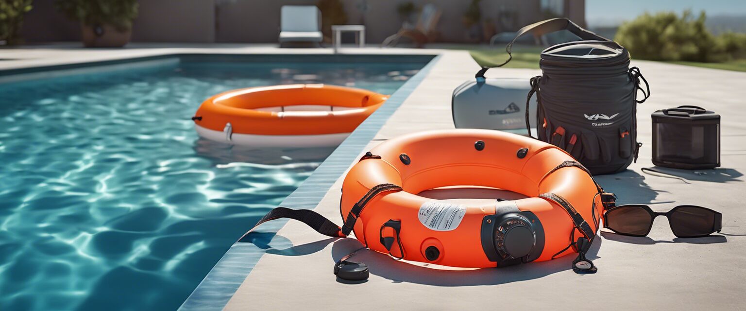 Safety accessories for Easy Set Pools